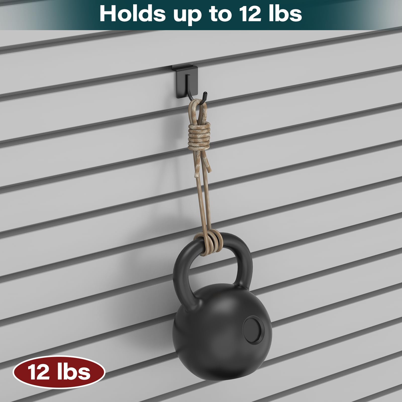 Amazon.com: MQKIWAO 30 Pcs J Shaped Slatwall Hooks, Slat Wall